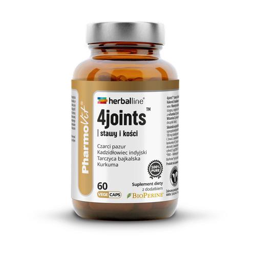 Miniaturka artykułu - PHARMOVIT 4Joints stawy i kości, 60 kaps