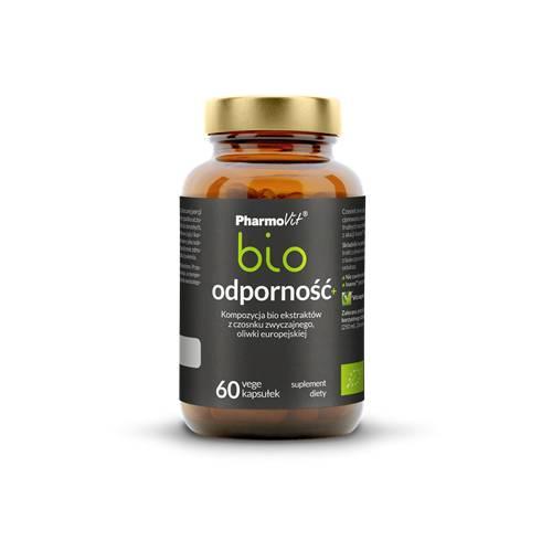 Miniaturka artykułu - PHARMOVIT BIO Odporność+, 60 kapsułek