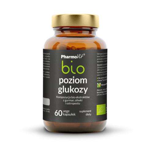 Zdjęcie produktu - PHARMOVIT BIO Poziom glukozy, 60 kaps.