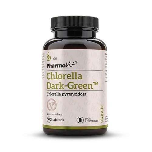 Miniaturka artykułu - PHARMOVIT CHLORELLA, 500tabl.