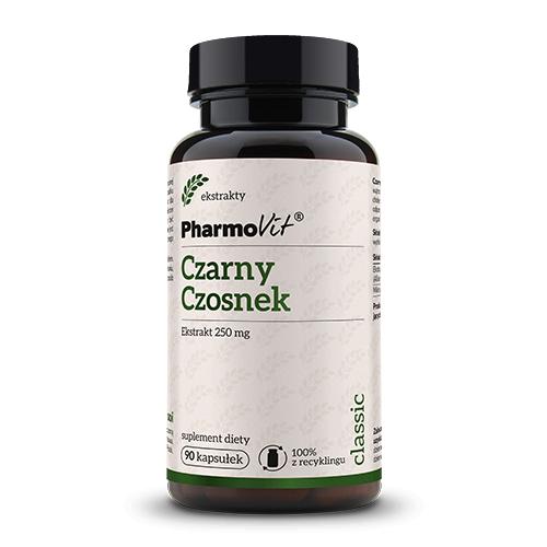 Miniaturka artykułu - PHARMOVIT Czarny czosnek - 90kaps