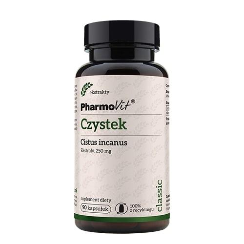 Miniaturka artykułu - PHARMOVIT Czystek Ekstrakt, 90 Kaps