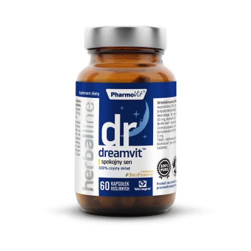 Miniaturka artykułu - PHARMOVIT Dreamvit spokojny sen, 60 kaps.