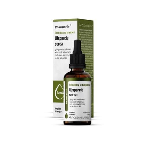 Miniaturka artykułu - PHARMOVIT Ekstrakty w kroplach Wsparcie Serca, 30 ml
