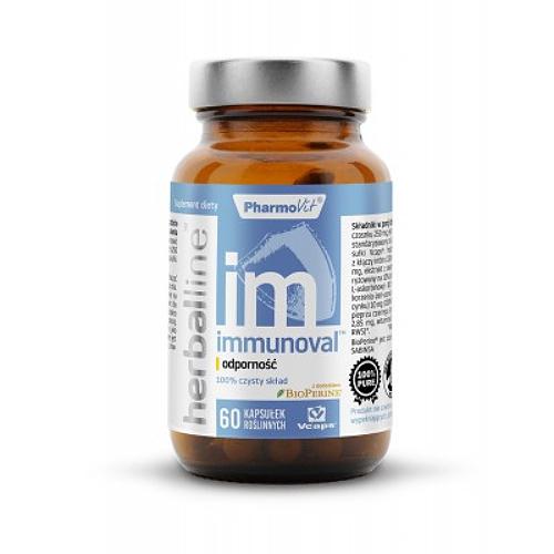 Miniaturka artykułu - PharmoVit Immunoval odporność, 60kaps