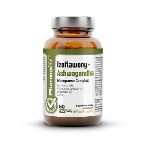 Miniaturka artykułu - PHARMOVIT Izoflawony + Ashwaghanda, 60 kaps.