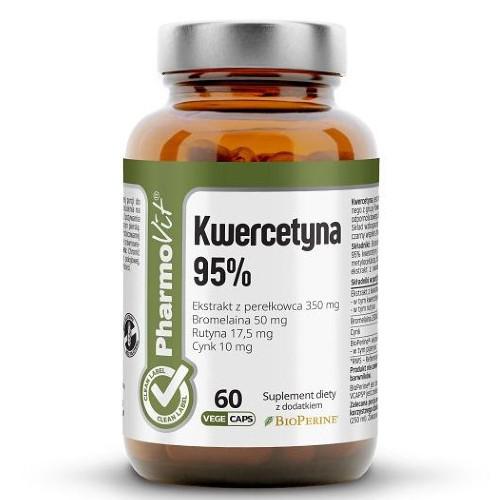 Miniaturka artykułu - Pharmovit Kwercetyna 95%, 60 kapsułek