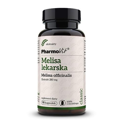 Miniaturka artykułu - PHARMOVIT Melisa lekarska - 90kaps.