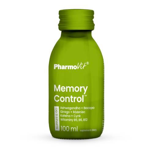 Miniaturka artykułu - PHARMOVIT Memory Control Supples & Go shot, 100ml