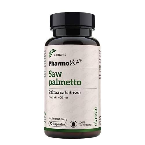Zdjęcie produktu - PHARMOVIT Saw palmetto - 90kaps.