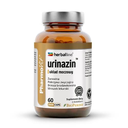 Miniaturka artykułu - PHARMOVIT Urinazin układ moczowy, 60 kaps.
