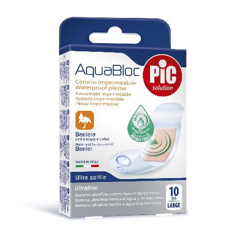 Miniaturka artykułu - PIC AquaBlock plastry 25 x 72mm, 10 sztuk