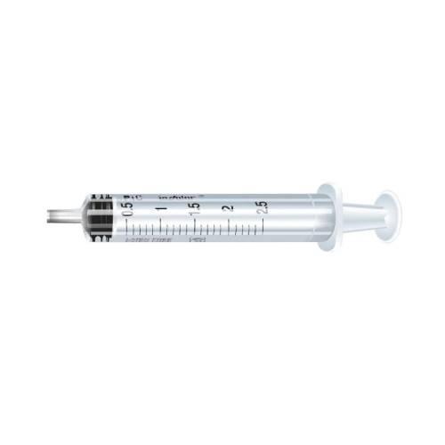 Miniaturka artykułu - PIC Strzykawka Luer Lock, 100 x 2,5 ml