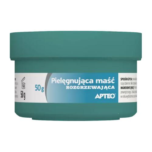 Miniaturka artykułu - Pielęgnująca maść rozgrzewająca APTEO, 50g