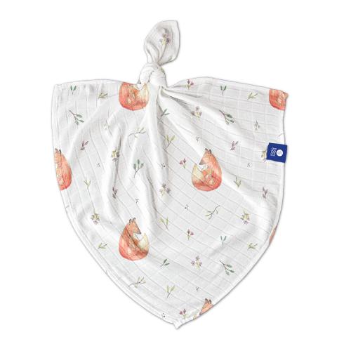 Miniaturka artykułu - BAMBOO LINE Pieluszka bambusowa tetrowa Lisia Mama 65x65cm