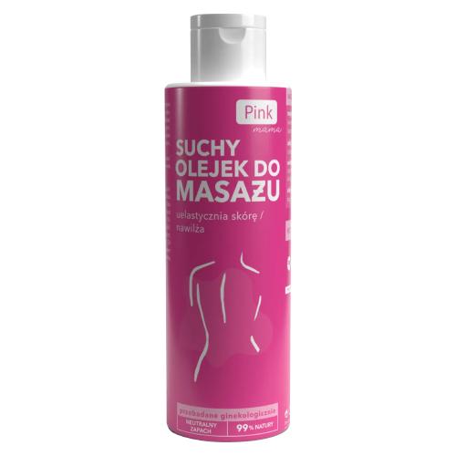 Miniaturka artykułu - Pink Mama Suchy olejek do masażu, 150 ml