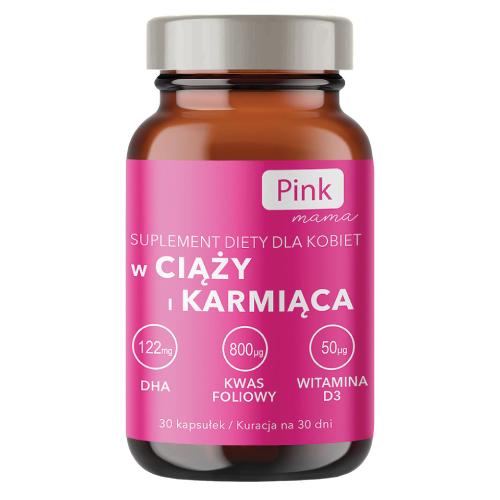 Miniaturka artykułu - Pink Mama W ciąży i karmiąca, 30 kaps.