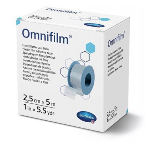 Miniaturka artykułu - Plaster OMNIFILM 2,5cm x 5m - 1 sztuka