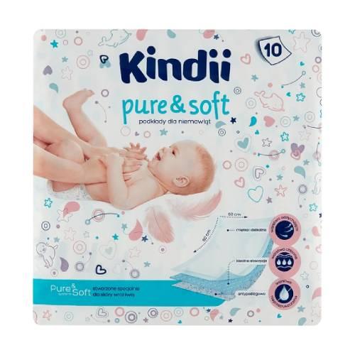 Podkłady jednorazowe Kindii Pure& Soft, 10szt