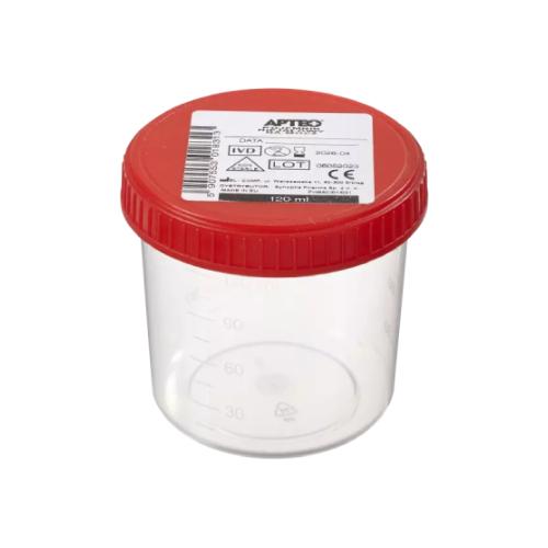 Miniaturka artykułu - Pojemnik niejałowy na mocz, 120ml Apteo