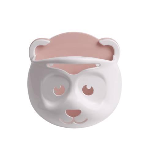 Miniaturka artykułu - Maltex Organizer na zabawki Panda biały/r&oacute;żowy