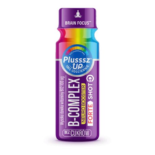 Miniaturka artykułu - Plusssz Up B-Complex Neuro Booster Forte Shot, 50 ml
