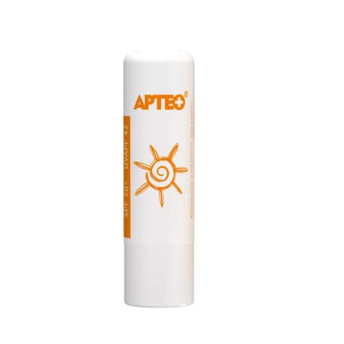 Miniaturka artykułu - Pomadka ochronna do ust SPF 50+ APTEO.3,8g 