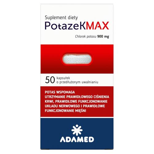 Miniaturka artykułu - Potazek MAX 0,9g, 50 kapsułek 