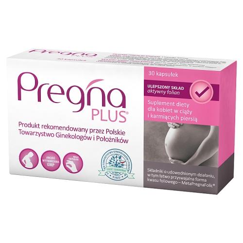Miniaturka artykułu - PregnaPlus, 30 kapsułek