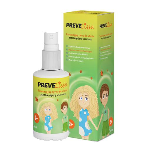 Miniaturka artykułu - PreveLissa Spray do włos&oacute;w zapobiegający wszawicy, 50ml