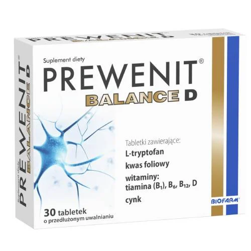 Miniaturka artykułu - Prewenit Balance D, 30 tabl.