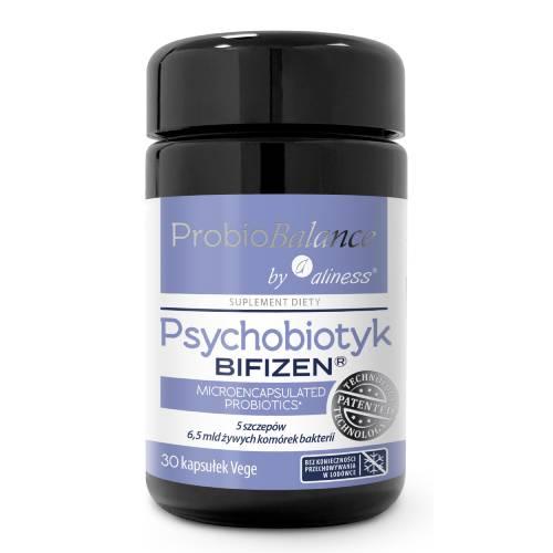 Miniaturka artykułu - Aliness ProbioBalance Psychobiotyk Bifizen 6,5 mld, 30 kaps.