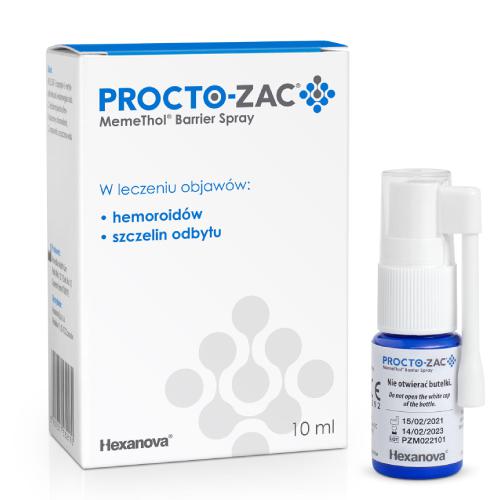 Zdjęcie produktu - Procto-Zac MemeThol Barrier Spray, 10ml