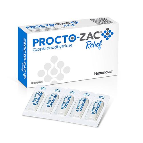 Miniaturka artykułu - Procto-Zac Relief czopki, 10 szt.