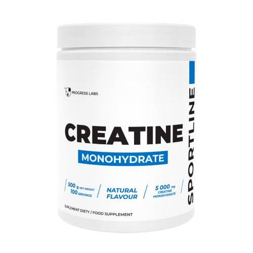 Miniaturka artykułu - Progress Labs Creatine Monohydrate smak naturalny, 500 g
