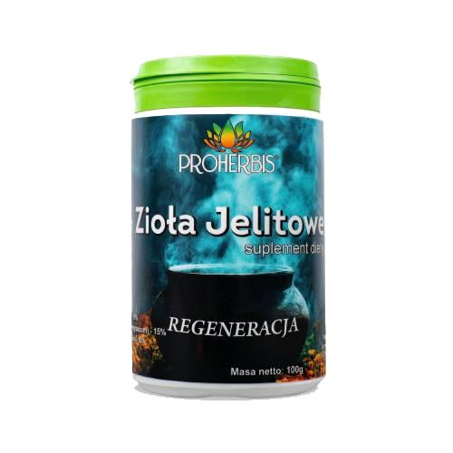 Miniaturka artykułu - Proherbis Zioła jelitowe. III Regeneracja, 100 g
