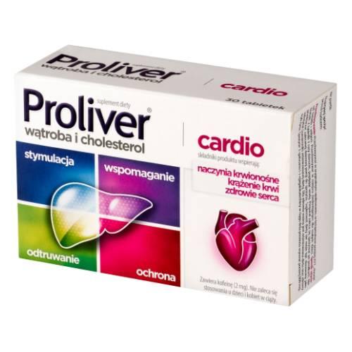 Miniaturka artykułu - Proliver Cardio, 30 tabletek