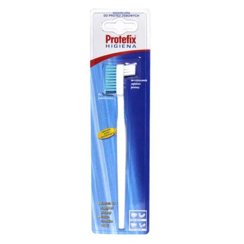 Miniaturka artykułu - PROTEFIX HIGIENA Szczoteczka do protez zębowych, 1szt.
