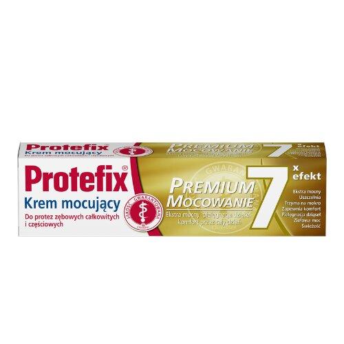 Miniaturka artykułu - Protefix Krem mocujący Premium Mocowanie, 47g USZKODZONE TEKTUROWE OPAKOWANIE
