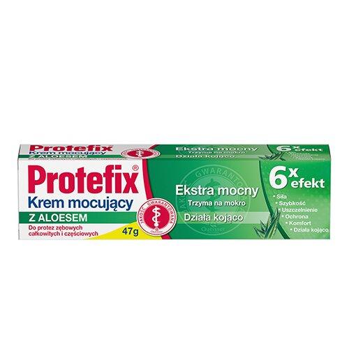 Miniaturka artykułu - PROTEFIX Krem mocujący z aloesem - 47 g