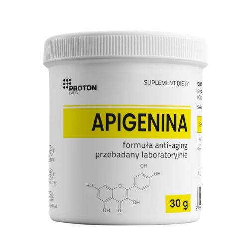 Miniaturka artykułu - Proton Labs Apigenina 98%+ Czysty proszek, 30 g
