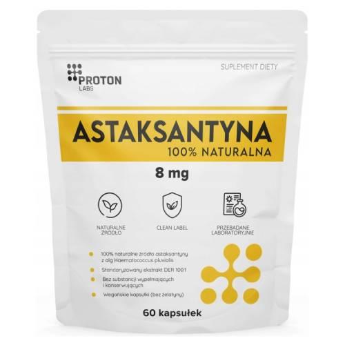 Miniaturka artykułu - Proton Labs Astaksantyna, 60 kaps.