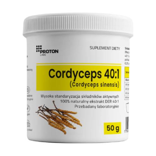 Miniaturka artykułu - Proton Labs Cordyceps 40:1, 50 g
