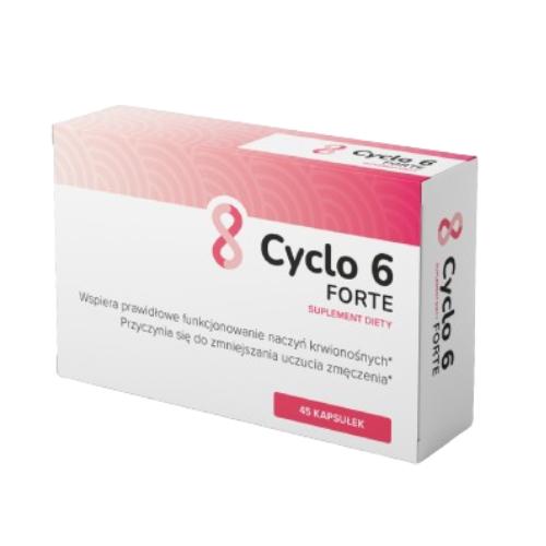 Miniaturka artykułu - Proton Labs Cyclo 6 forte, 45 kaps.
