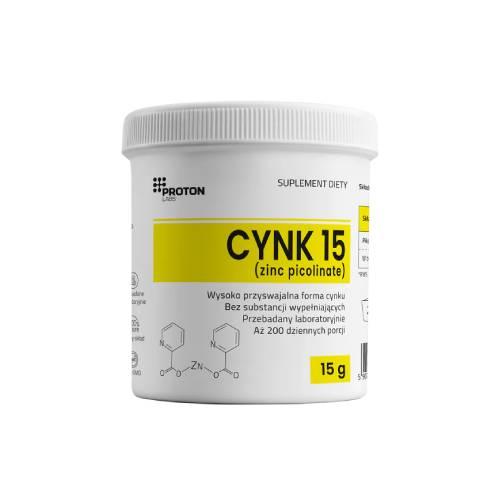 Miniaturka artykułu - Proton Labs Cynk, czysty pikolinian cynku, 15 g