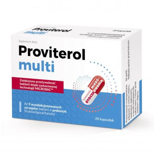 Miniaturka artykułu - Proviterol Multi, 20 kaps.