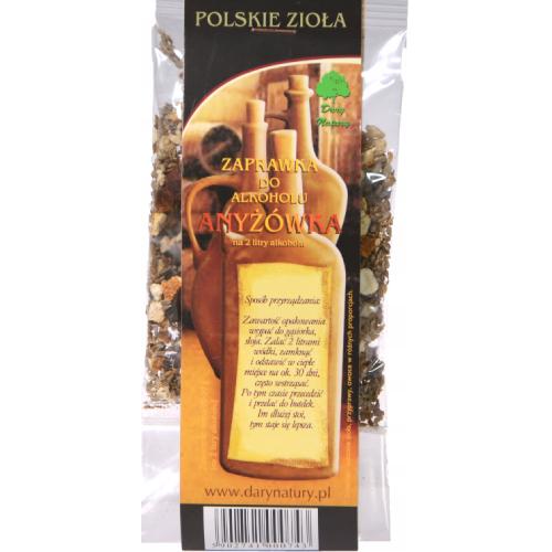 Miniaturka artykułu - DARY NATURY Zaprawka do alkoholu Anyż&oacute;wka, 20g