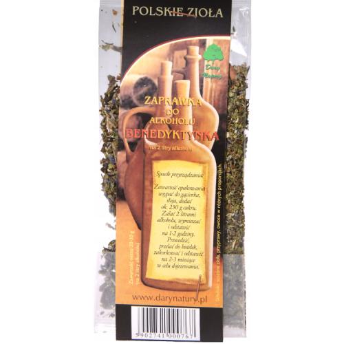 Miniaturka artykułu - DARY NATURY Zaprawka do alkoholu Benedyktynka, 20g