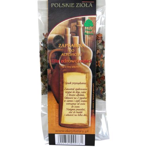 Miniaturka artykułu - DARY NATURY Zaprawka do alkoholu Dla zdrowotności, 20g