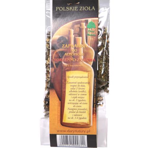 Miniaturka artykułu - DARY NATURY Zaprawka do alkoholu Korzenno-ziołowa, 20g
